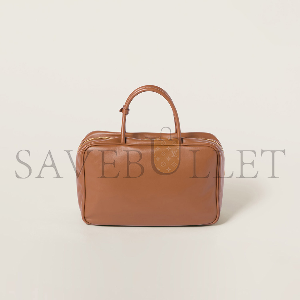 M1v M1v leather beau bag 5bb117 (34*23*10cm)